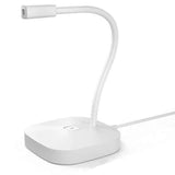 LED USB Desktop Microphone - Condenser Mic with Base for PC, Streaming, Podcast V1263-JX-3670