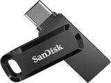 SanDisk 256GB Ultra Dual Go USB 3.1 Type-C Flash Drive -SDDDC3-256G V28-FUSSAN256GSDDDC3GO