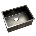 Cefito Kitchen Sink 60X45CM Stainless Steel Basin Single Bowl Black SINK-BLACK-NEW6045