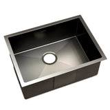 Cefito Kitchen Sink 60X45CM Stainless Steel Basin Single Bowl Black SINK-BLACK-NEW6045