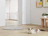 Baby Gate, 749-990 mm Extra Wide, 762 mm High, Dog Gate for Stairs Doorways and House, White V767-VVR-LGXCWZLBS305UJDRFV0