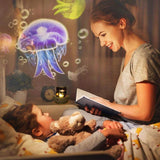 Rotating Star Projection Night Light 21 Films Bedroom Plug In Decorative Atmosphere Lamp V1263-JX-7727