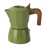 Classic Italian Moka Pot Stovetop Espresso Coffee Maker Mocha Pot Old Style V1263-JX-5702