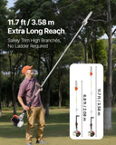 Gas Pole Saw, 33CC 2 Stroke Gas Powered Pole Saws 20.3 cm Cutting Bar, Cordless Tree Trimmer V952-ECCYJCS10INCBO9MA002V0