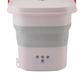 10.5L Small Washing Machine Fully Automatic Blue Lighting Deep Cleaning Foldable Washer for V1294-YM0901-3113240115414