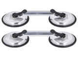 2Pcs Double Handle Suction Cups Plate 100KG Load Capacity Heavy Duty Aluminum Alloy Suction Cups for V1294-YM0901-3114240062311