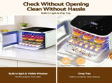 Devanti Food Dehydrator Machine 5 Tray Mini Fruit Dryer Maker Green FD-E-309A-5T-GN