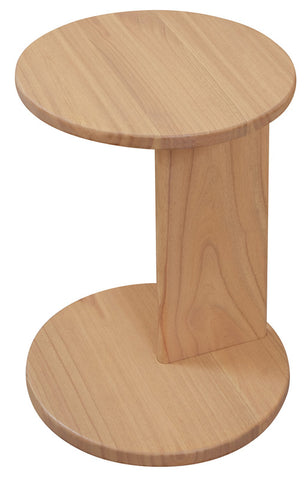 Brentwood Round Solid Timber Lamp Table V199-LT040BWNI