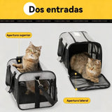 Foldable Breathable Pet Carrier Bag, Portable Shoulder Bag for Small Cat and Dog V1263-JX-7977