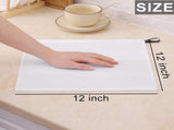 Homaxy 10-Pack Cotton Kitchen Towels Set, 12 x 12 Inches and 13 x 28 Inches, White, Ultra Soft V1258-DP02-F-187