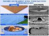 Foldable Dog Bath Swimming Pool Plastic Kiddie Pool Professional Tub Collapsible Grooming Bathtub V1370-AZ4-06065