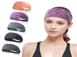 Elastic Striped, Elastic Sweat,10pack Portable Breathable Head Band,Non Slip V1192-AZ-W-17411