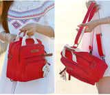 Vintage Messenger Bag Cute Crossbody Bag Canvas Shoulder Bag Purse with Upgraded Features Travel V1370-AZ4-06180