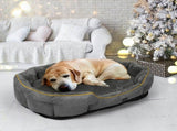 PaWz Electric Pet Heater Bed Heated XL Grey X-Large PT1136-XL-GY