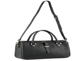 Morrissey Italian Womens Structured Leather Handbag Ladies Bag - Black V563-MO-3159-BLK