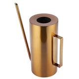 Garden Stainless Steel Long Spout Watering Can Pot Flower Plant Irrigation Tool Gold 1.5L V1294-YM0901-3111200134311