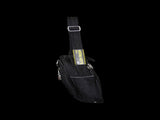 FIB Mens Tablet Crossover Bag Shoulder Strap Travel Wallet - Black V563-A734NBLACK