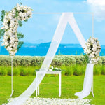 Wedding Arch White Square Backdrop Flower Display Stand Background 2.2M V201-WED0001WH8AU