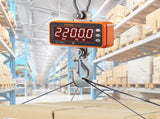 Digital Crane Scale, 2200 lbs/1000 kg, Industrial Heavy Duty Hanging Scale with Remote Control, Cast V952-ZXDCZX200GYZ5IWZ1V9