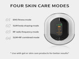 White RF Body Sculpting Massager Handheld Slimming Device with EMS & LED Light Therapy for Stomach V888-ELOSUNG40551