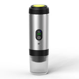 Sliver 3-in-1 Portable Espresso Maker with Self-Heating and One-Touch Cold Hot Brew - Smart Digital V888-ELOSUNG45354