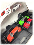 Majorette Porsche 911 GT3 RS Carry Case Playset including 4x Diecast Model Cars V185-058220