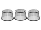 3pcs E14 Cloth Lamp Shade Excellent Light Transmission Chandelier Lamp Shade for Household V1294-YM0715-3119210304911