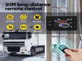Giantz Diesel Air Heater 12-24V 2KW LCD Display Remote Control for Car Bus RV Indoor Black DAH-2KW-26-BK