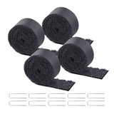 VEVOR 4 Rolls Rubber Mulch Roll for Landscaping 120 x 4.5in Rubber Mulch Mat V952-XJJFGW4J120ITV949V0