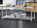 Cefito 1829x610mm Stainless Steel Kitchen Bench 304 SSKB-304S-72