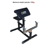 Preacher Curl Bench Commercial Weight Bench for Bicep and Arm Workouts V63-766485