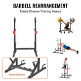 Squat Power Rack Adjustable Heavy Duty Barbell Weight Bench Press Stand V952-XXSDJ4182541OLCQRV0