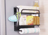 Refrigerator Magnetic Storage Shelf Organizer Strong Magnetic Spice Rack for Refrigerator B Style V1294-YM0626-3118220339812