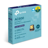 TP-Link AC600 Nano Wi-Fi Bluetooth 4.2 USB Adapter, Dual Band, Wireless, Bluetooth 4.2, Miniature V1202-V2-NWTL-ARCHERT2UBNANO