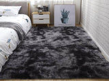 1 piece 200 * 160cm, soft plush carpet, non-slip plush fluffy carpet, tie-dye living room carpet, V1102-HEDT-001