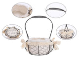 Iron Flower Baskets for Wedding Favors Floral Arrangement Flower Basket Succulent Greenery Baskets V1294-YM0716-220713HJ04-1