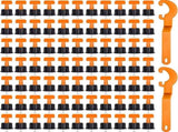 100 pcs Tile Leveling System, Reusable Tile Leveling System For Tiles, Ceramic Tiles, Wood Panels V1188-MS-227-1644