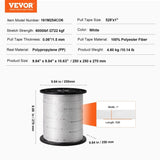 VEVOR Polyester Pull Tape, 2.5 cm x 160.9 m Mule Tape Flat Rope, 2722 kgf Tensile Capacity, Printed V952-DLLDB161M254CO6SKV0