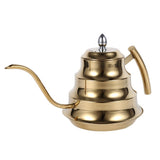 Bamboo Joint Design Stainless Steel Gooseneck Coffee Kettle Drip Pot Maker Infusion V1294-YM0722-JYA01536-02