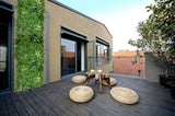 YES4HOMES 5 SQM Artificial Plant Wall Grass Panels Vertical Garden Tile Fence 1X1M Green V278-5-X-CCGA100-GREENPLANT