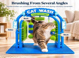 Indoor Cat Self-Grooming Arch Gentle Dry Massage & Hair Removal For Your Relaxed Cat V1107-CS-OLGPFGG5