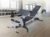 FID Flat Incline Decline Bench Press w/ Leg Extension V63-766645