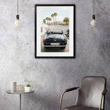 Luxury Car Artwork Framed W Glass Front 60x80cm V637-E646053