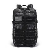 Tactical Backpack Travel Backpack Outdoor Backpack Durable Backpack Organized - Jungle Digital V1106-127-333022-JUN1-ROUTINE45L
