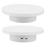 Rotating Display Stand White Plug in Remote Control Load Bearing 3kg Automatic Rotating Stand for V1294-YM0521-3117230059212