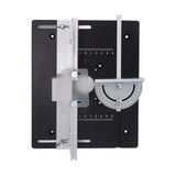 Router Table Insert Board Aluminum Alloy Steel Height Adjustable Milling Trimming Machine Insert V1294-YM0703-3114230067611