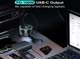 CHOETECH TC0011 130W 3 Ports Fast Car Charger V28-ELECHOTC0011