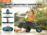 Garden Cart Rolling Workseat with Wheels, Gardening Stool for Planting, 360 Degree Swivel Seat, V952-KDJQXKQX0000M1EWPV0