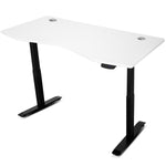 Lifespan Fitness ErgoDesk AUTO Series Automatic Standing Desk 150cm in White & Black V420-LFDK-EDKWB-150