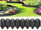 Garden Edging Border,Lawn Garden Fence Edgings 6X 8 Garden Edging Plastic Landscape Edging with V1192-AZ-W-17638